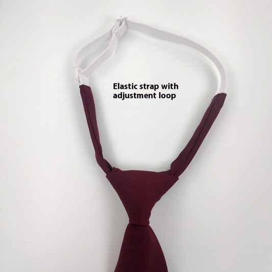 Solid Color Navy Blue Tie Men's Tie