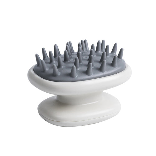 Silicone Head Body Scalp Massage Shampoo Brush Multiple Color Promote