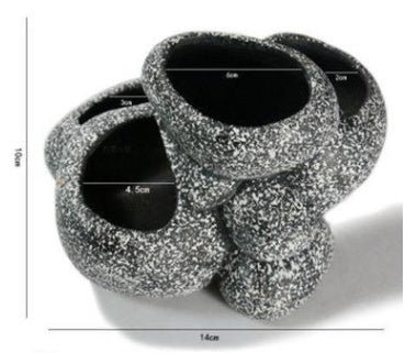 Ceramic Simulation Stone Fish Tanks