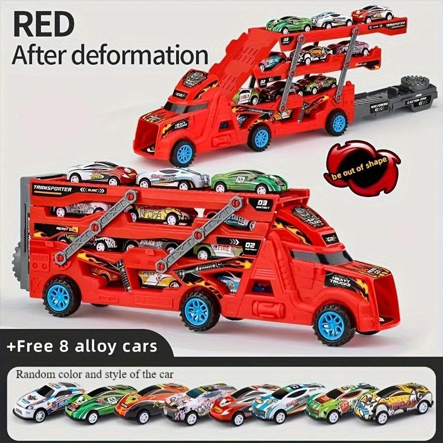 Energy-releasing Deformation Catapult Toy Car Set