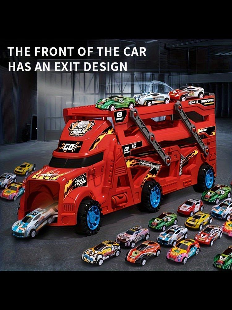 Energy-releasing Deformation Catapult Toy Car Set