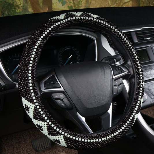 Black Steering Wheel Cover