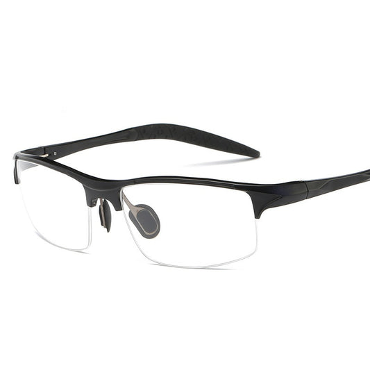 Men's Sports Plain Half-frame Optical Glasses Frame