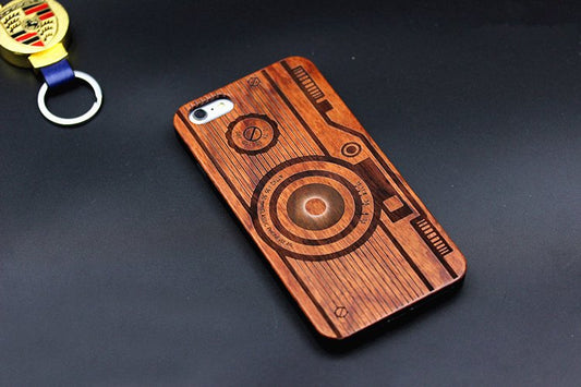 Wood Camera Design iPhone Case