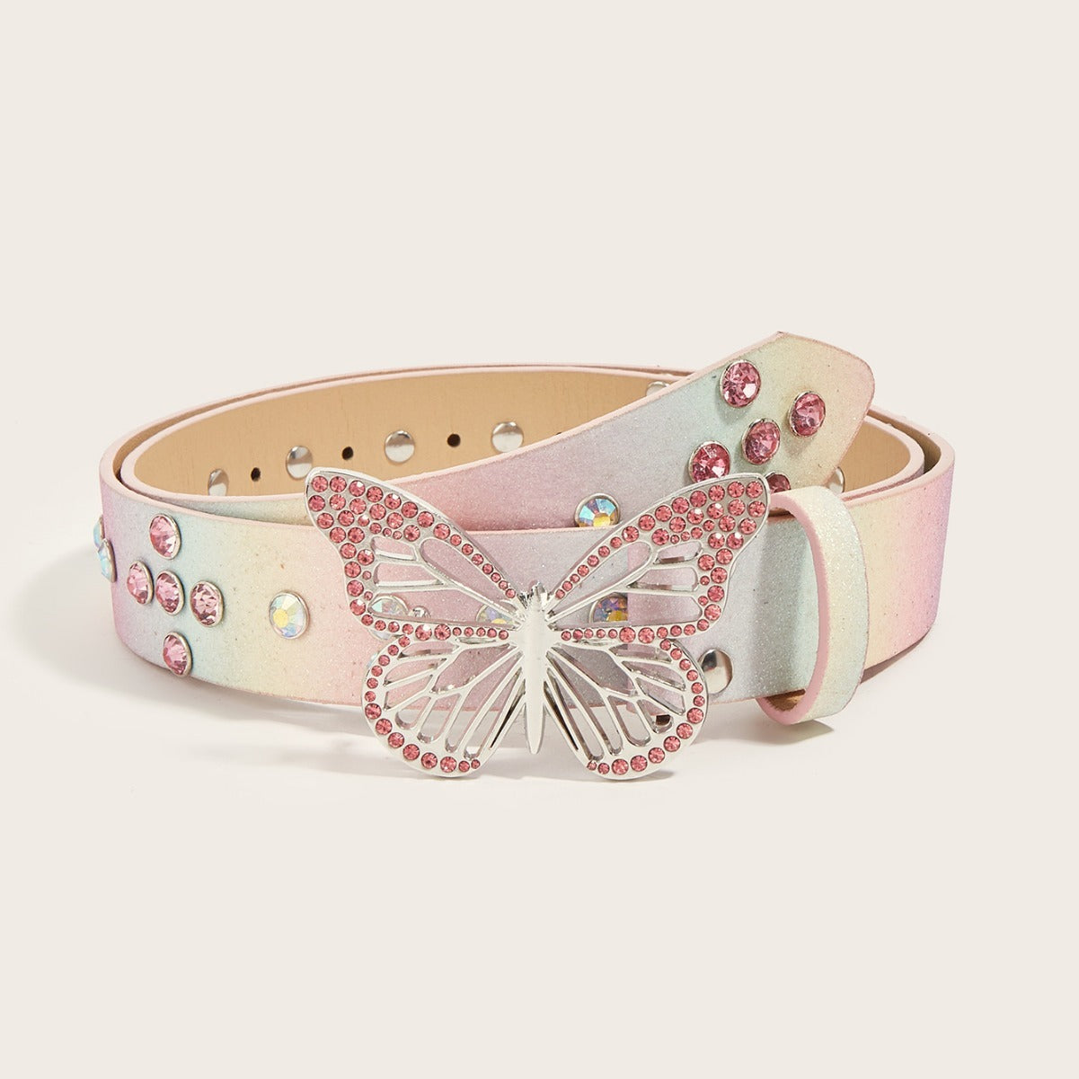 Female Decorative Rhinestone Belt