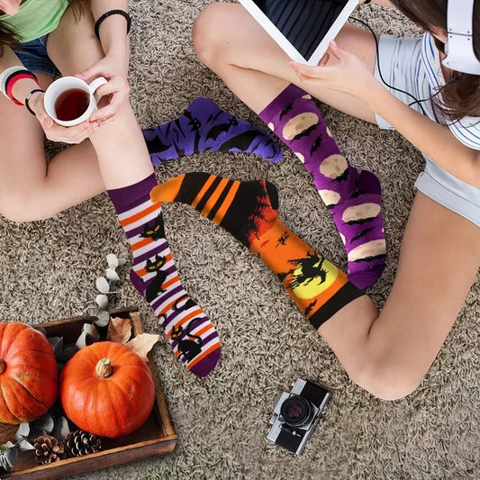 6 Pairs Halloween Socks