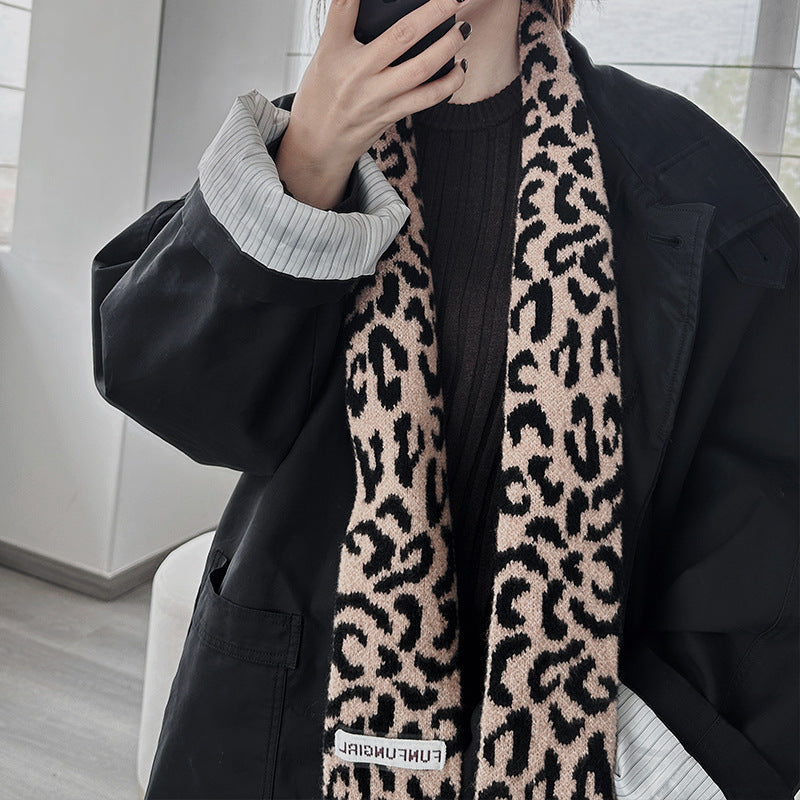 Wool Knitted Scarf