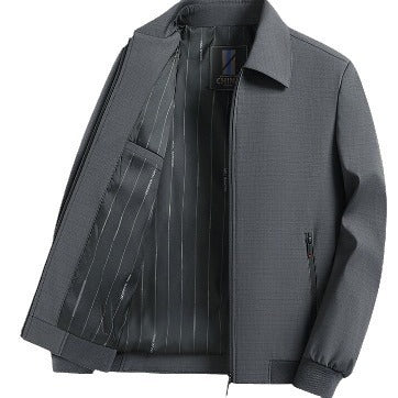 Casual Old Cadre Jacket Lapel Men's Clothing