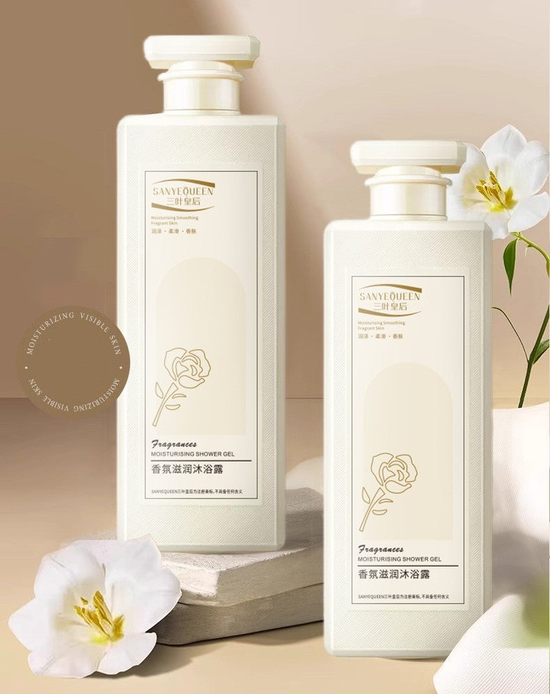 Three-leaf Queen Shower Gel – Deep-Cleansing Aromatherapy (800ml)