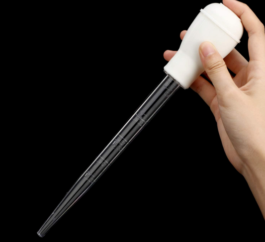2 PCS Meat & Poultry Baster Heat Resistant BPA Free Turkey Syringe