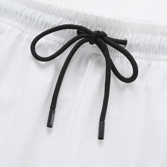 Fashion Ice Silk Men's Loose All-matching Pants