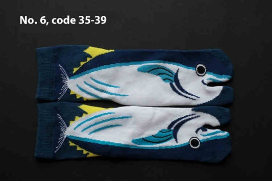 Cotton Two-finger Socks