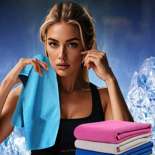 Sports Towel Physical Cooling Microfiber Instant Cool Ice Face Towels