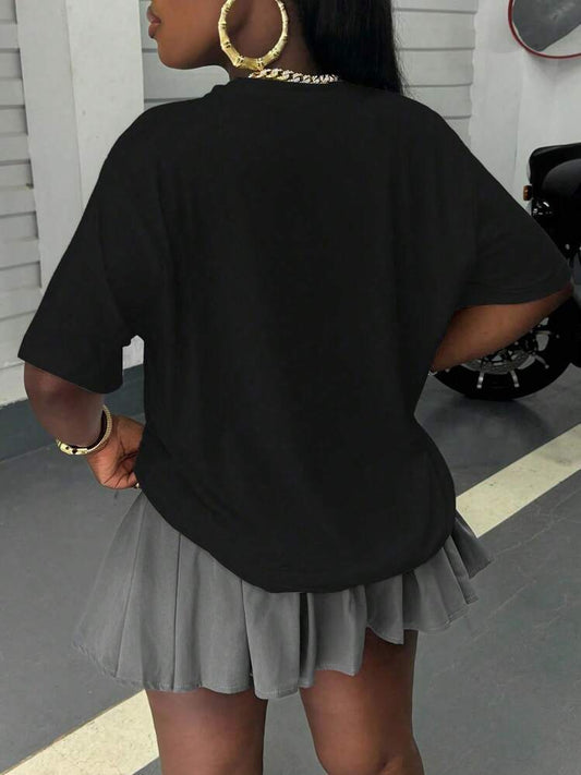 Women's Casual Print Short Sleeve