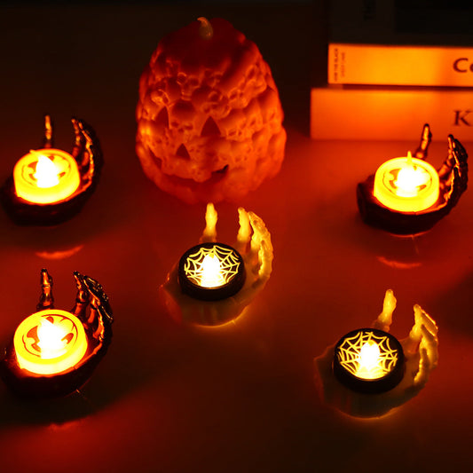 Halloween Small Night Lamp LED Electronic Luminous Decorative Palm