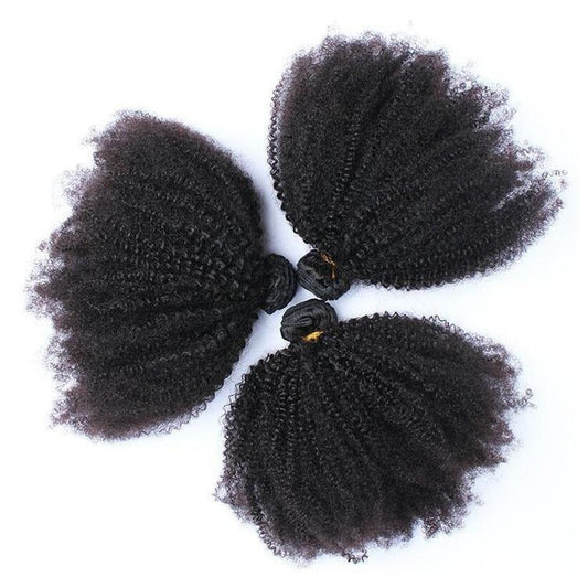 Wholesale 5/6/10/12 Bundles Afro Kinky Curly 10A Grade Human Hair Bund
