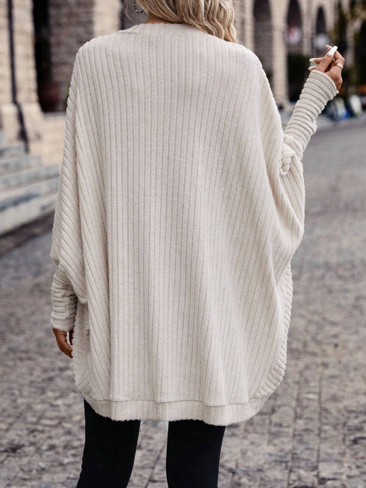 Women Batwing Sleeve Cardigan