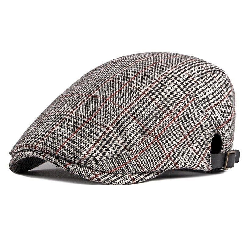Hat Men's Classic Plaid
