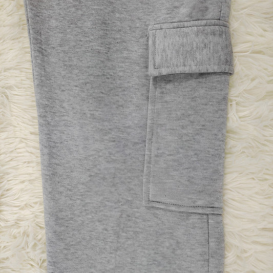 Women's Stretchy Drawstring Dual Pockets Casual Sweats