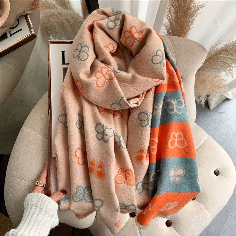 Double-sided Cashmere Scarf