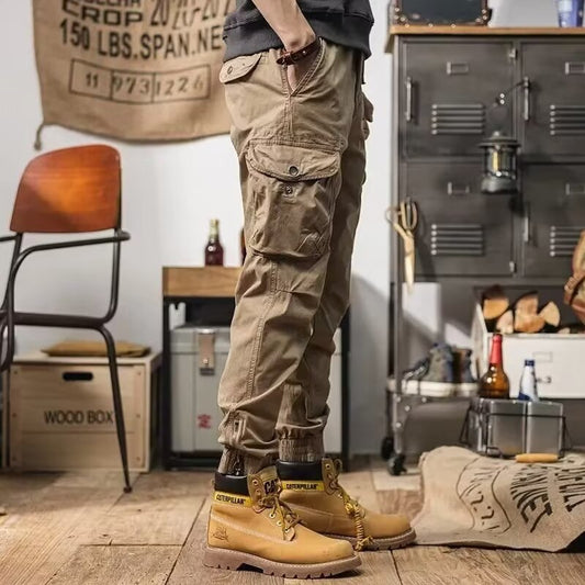 Trendy Casual Jogger Pants Men's Overalls