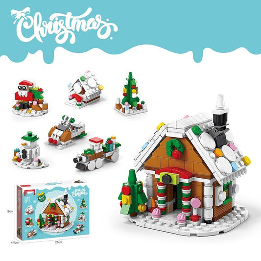 Holiday Present Kids Construction Brick Set
