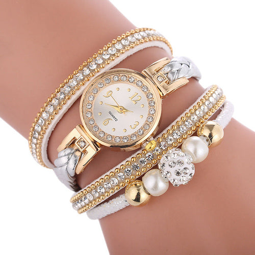 Elegant Ladies Metal Timepiece