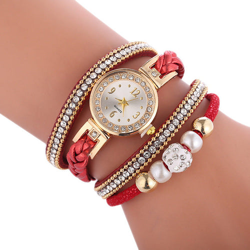 Elegant Ladies Metal Timepiece