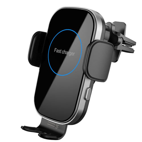 Fast Auto Phone Dock 15W Qi Wireless Charging Stand for Smartphones