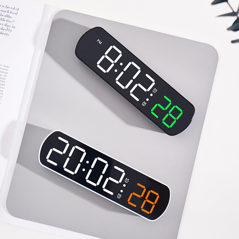 Smart Digital Clock With Time, Temp, And Seconds Display