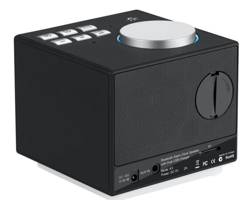 Vibrant Wireless Sound Clock with Smart Weather Display