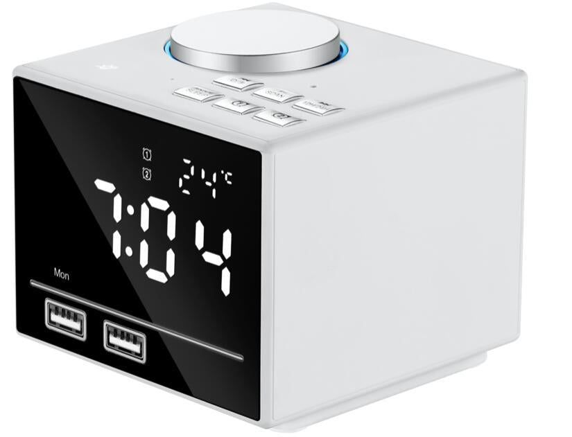 Vibrant Wireless Sound Clock with Smart Weather Display