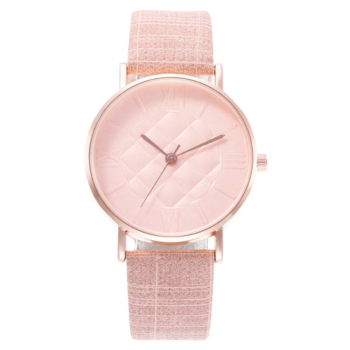 Tropical Fruit Timepiece Roman Quartz Wristwatch