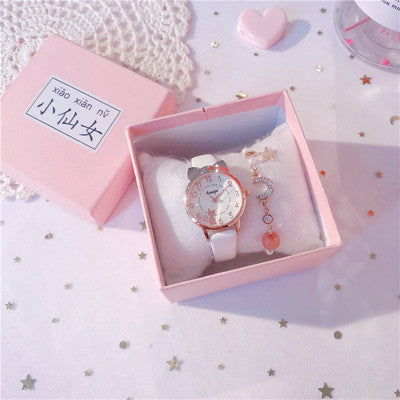 Glowing indicator style digital timepiece