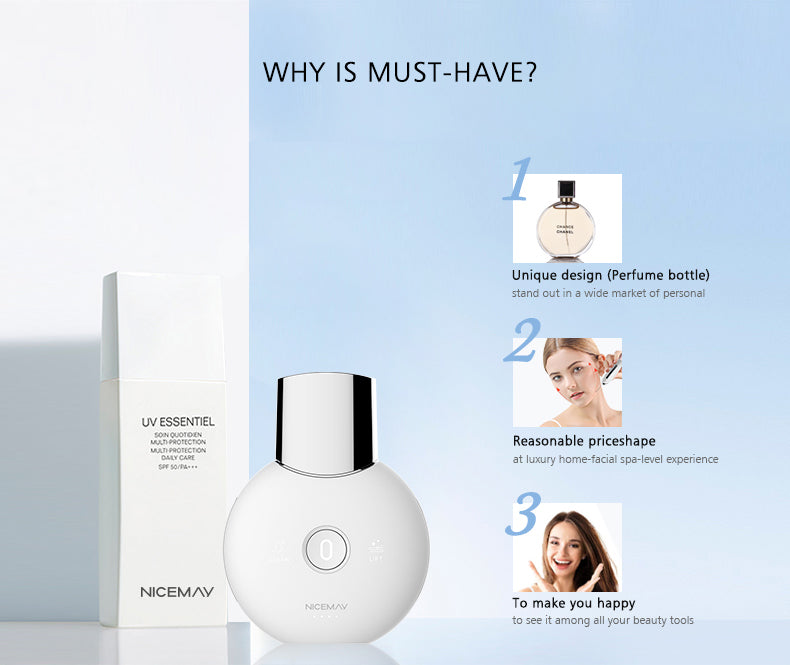 Pore cleansing and exfoliation at-home skincare device