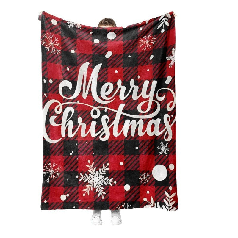 Cozy Printed Flannel Fabric Blanket
