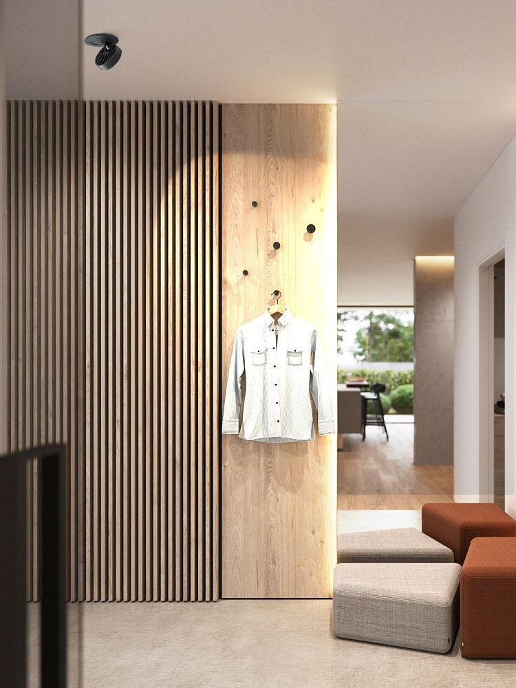 Foldable LED Spotlight with Built-in Lights