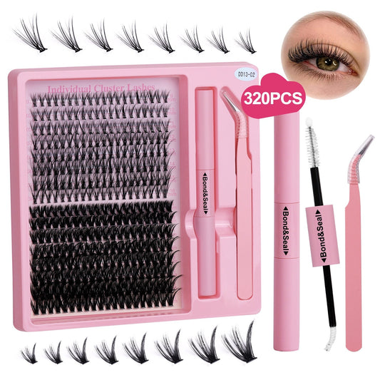 Thermal Bonded Multi-Cluster High Volume Dense Lash Set