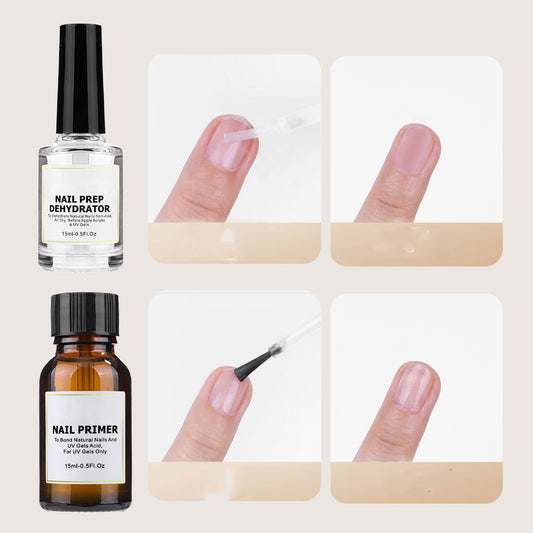 Fast Dry Gentle Dehydrator 15ml Nail Kit