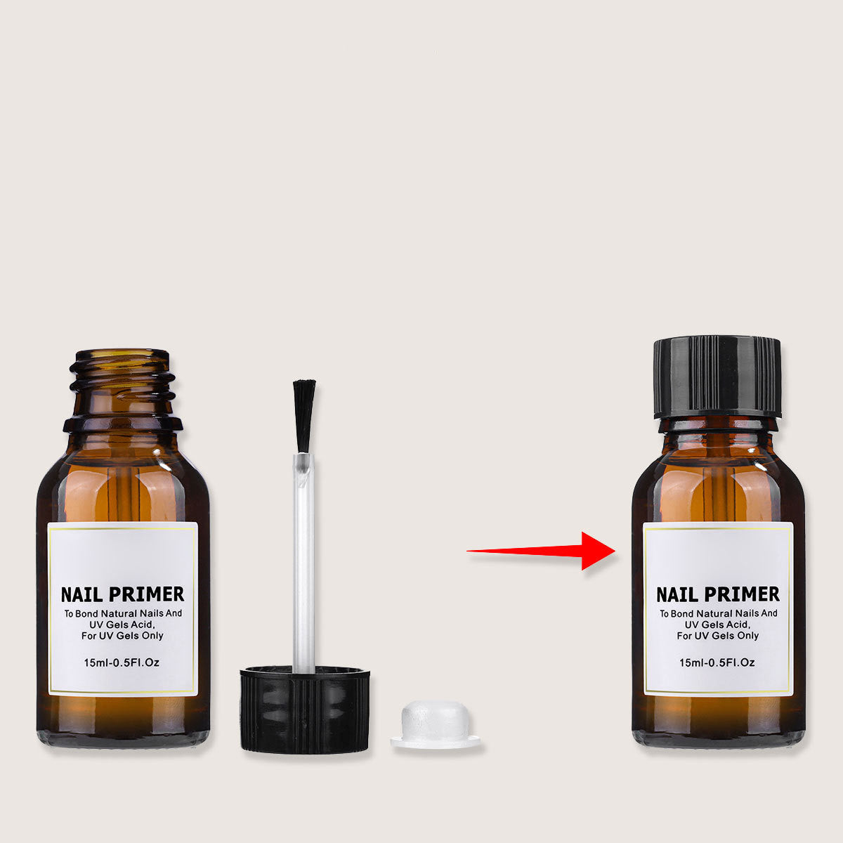 Fast Dry Gentle Dehydrator 15ml Nail Kit