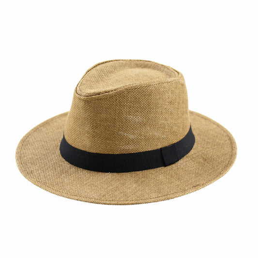 Men's Outdoor Sun Protection Wide Brim Top Hat