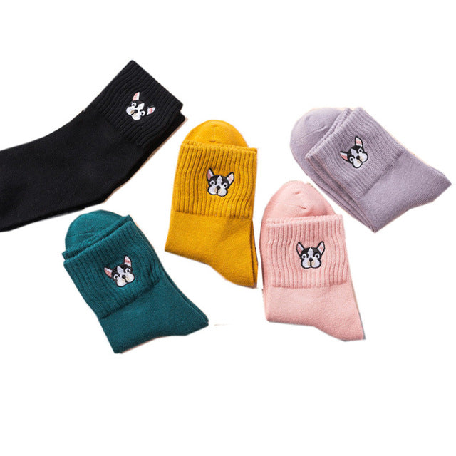 Autumn winter thick socks for women cotton sock
