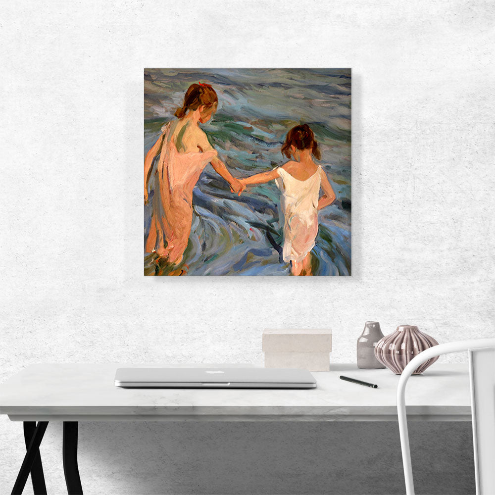 Children in the Sea - 1909
