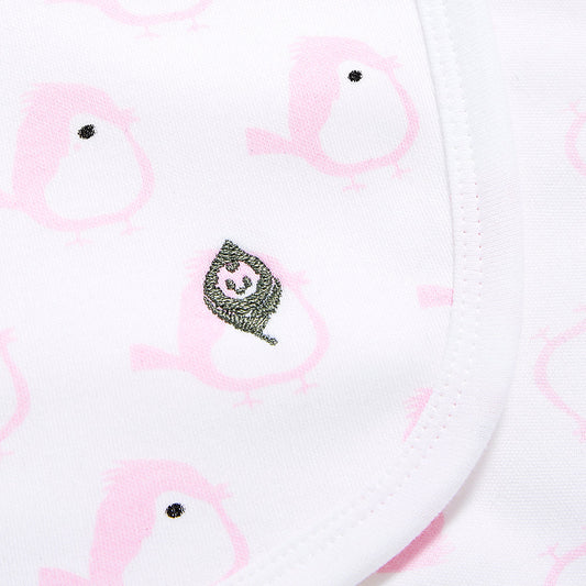 The Pink Birdie - Blanket - 100% Organic