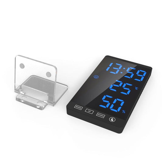 Digital Alarm Clock With Temperature Thermometer