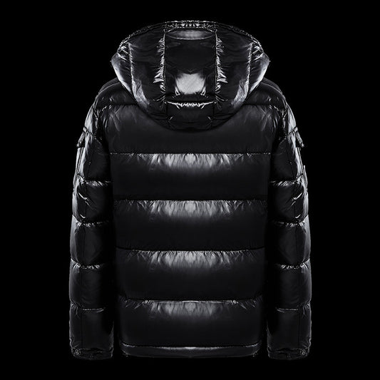 Short Coat Trendy Men's Glossy Thickened Down Jacket