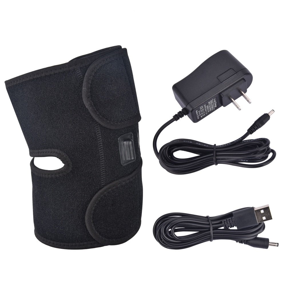 Heating Knee Pads Knee Brace Support Pads Thermal Heat Therapy Wrap