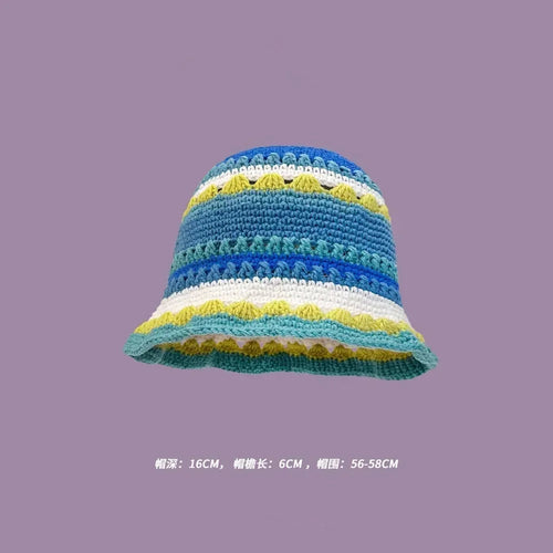 Handmade Knitted Bucket Hat