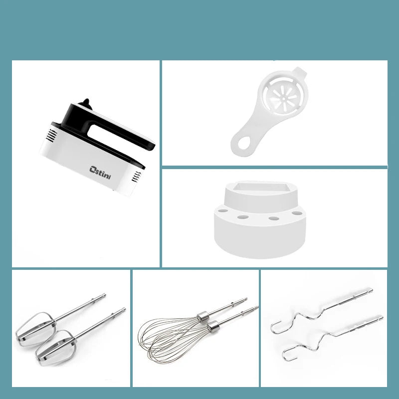 Handheld Electric Food Mixer Machine Wireless Portable Automatic Cake