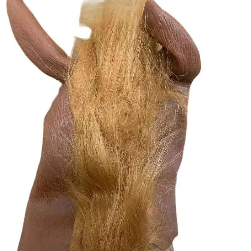 Men Brown Horse Masks Girl Funny Horse Head Mask Latex Animal Mask